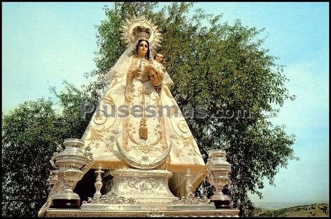 María de la cabeza de los santos, patrona de pozuelo de calatrava (ciudad real)