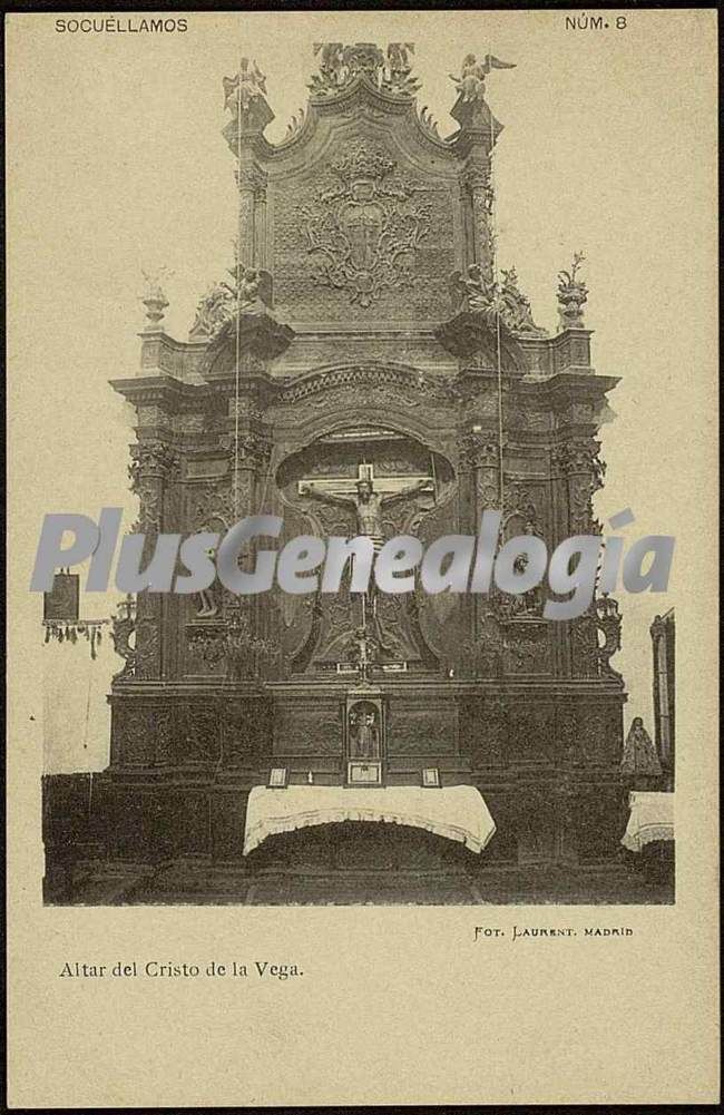 Altar del cristo de la vega de socuéllamos (ciudad real)