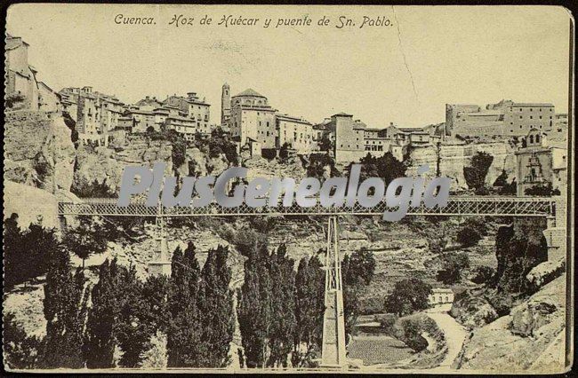 Hoz de huércar y puente de san pablo de cuenca