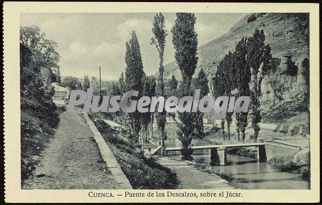 Puente de los descalzos, sobre el júcar de cuenca