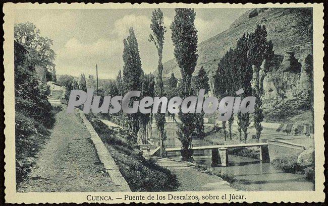 Puente de los descalzos de cuenca sobre el júcar