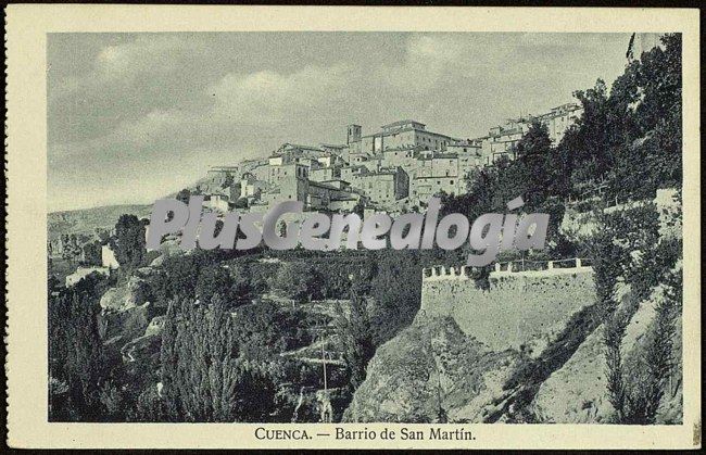 Barrio de san martín de cuenca