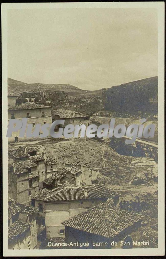 Antiguo barrio de san martín de cuenca