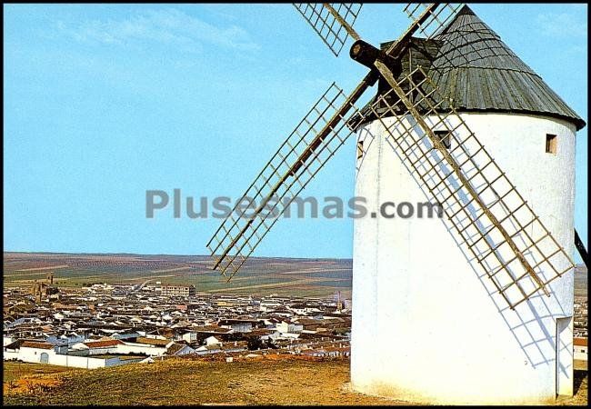 Vista parcial de mota del cuervo (cuenca)