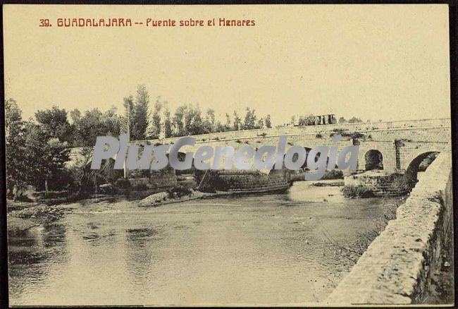 Puente sobre el henares de guadalajara