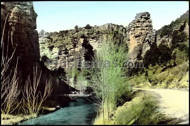 Barranco de la virgen de la hoz de molina de aragón (guadalajara)