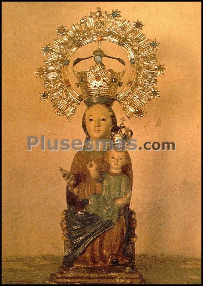 Imagen de la morenita del monasterio de buenafuente del sistal (guadalajara)