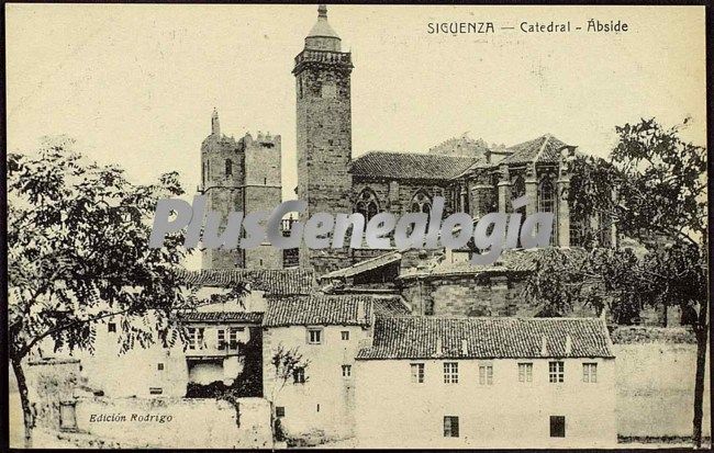 ábside de la catedral de sigüenza (guadalajara)