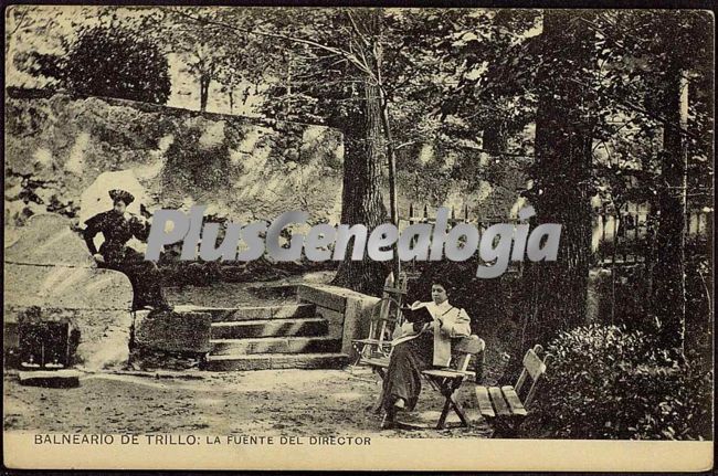 La fuente del director del balneario de trillo (guadalajara)