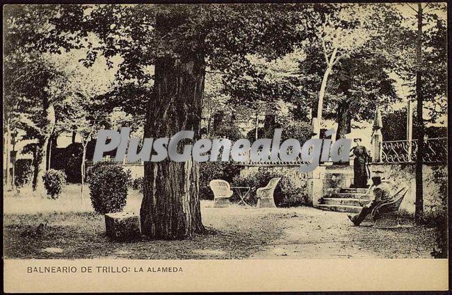 La alameda del balneario de trillo (guadalajara)