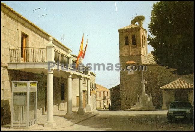 Iglesia y ayuntamiento de san pablo de los montes (toledo)