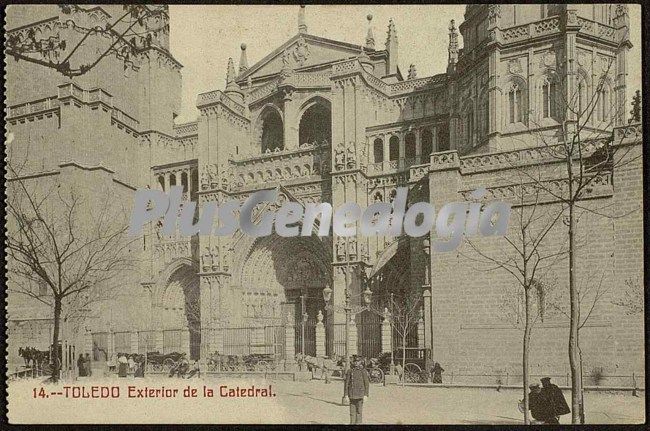 Exterior de la catedral de toledo