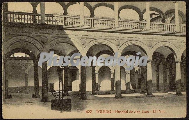 Patio del hospital de san juan de toledo