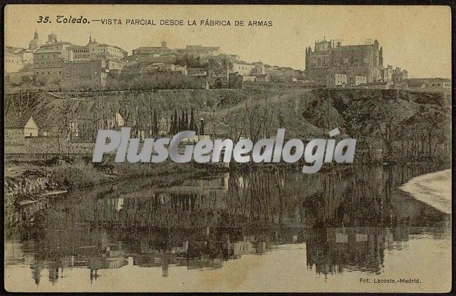 Vista parcial desde la fábrica de armas de toledo