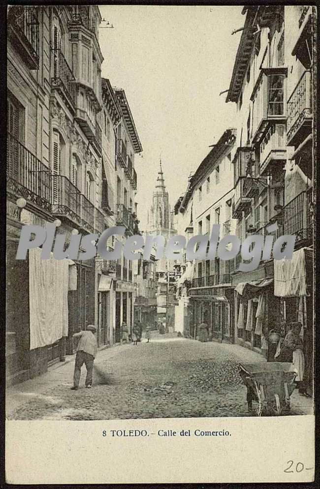 Calle del comercio de toledo