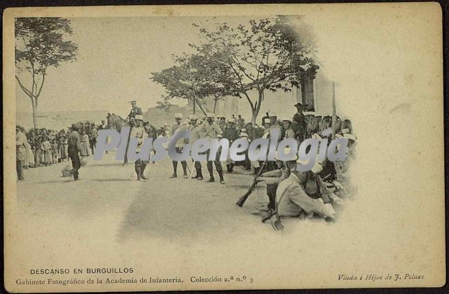 Descanso en burguillos de la academia de infantería de toledo