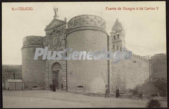 Puerta de visagra o de carlos v de toledo