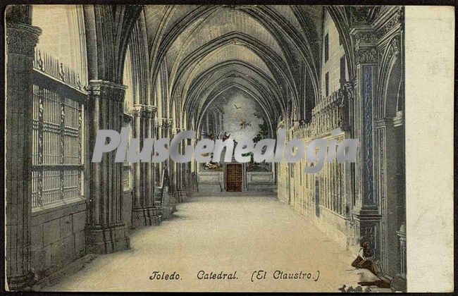 El claustro de la catedral de toledo