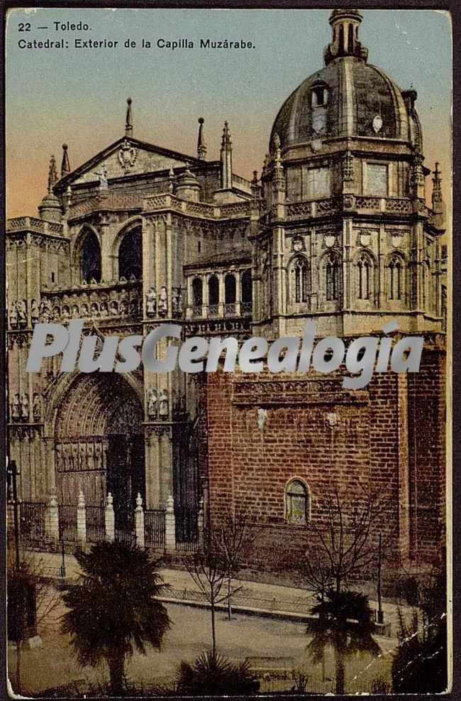 Exterior de la capilla muzárabe de la catedral de toledo