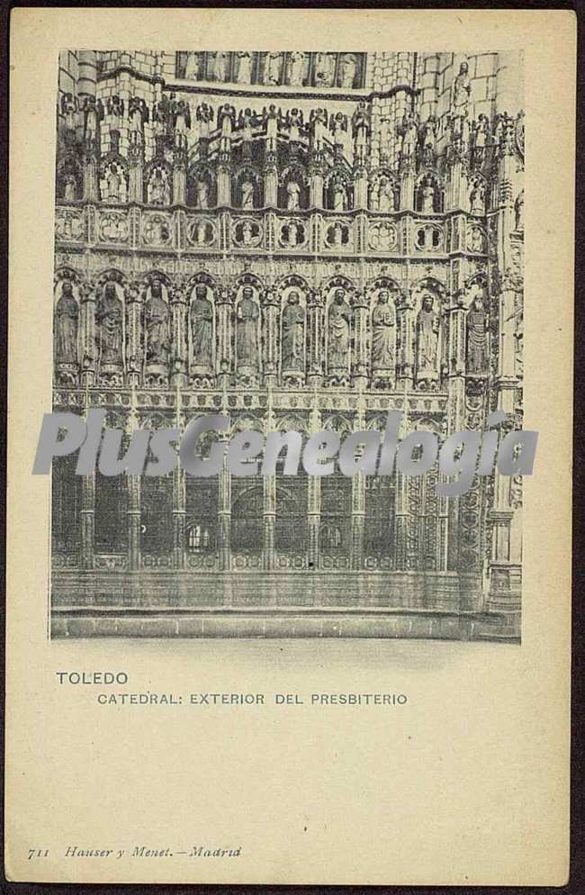 Exterior del presbiterio de la catedral de toledo