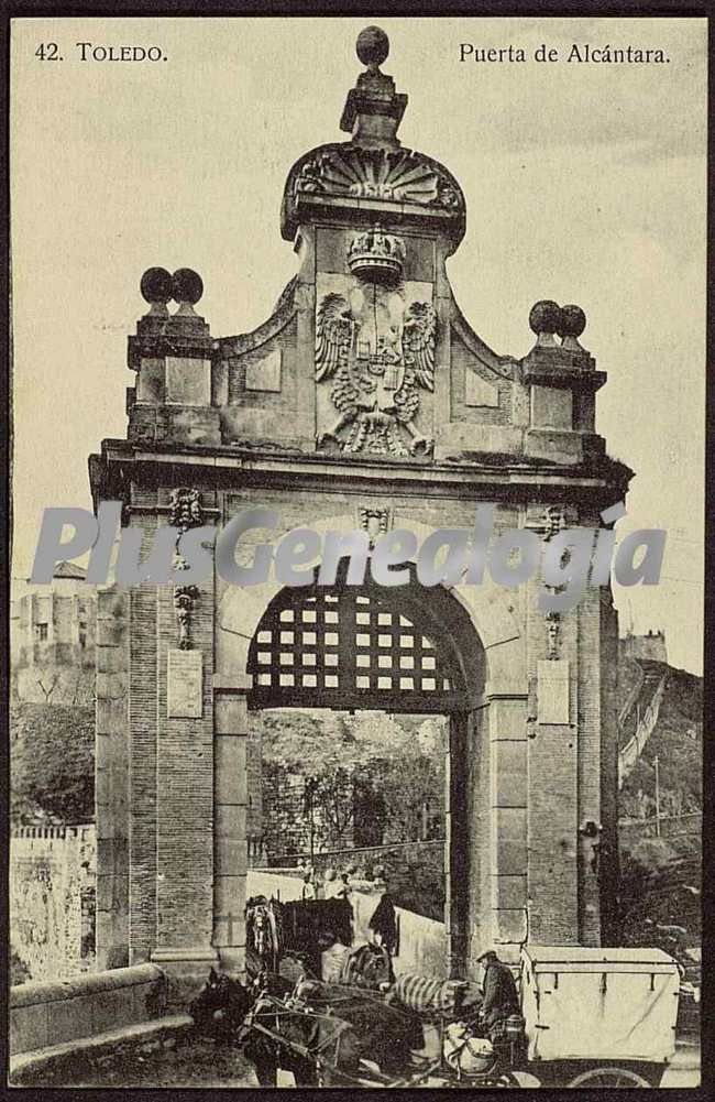 Puerta de alcántara de toledo