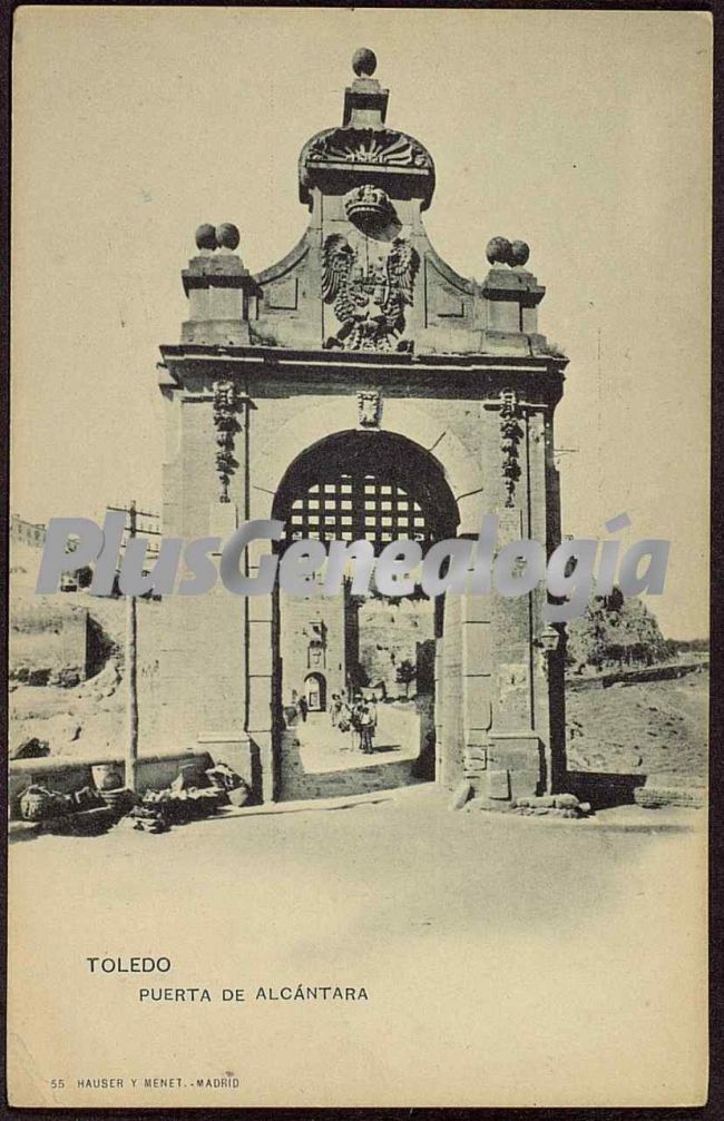 Puerta de alcántara de toledo