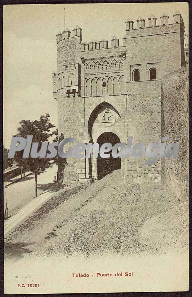 Puerta del sol de toledo