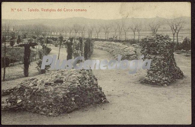 Vestigios del circo romano de toledo