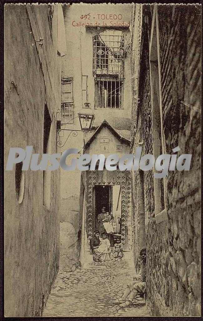 Callejón de la soledad de toledo