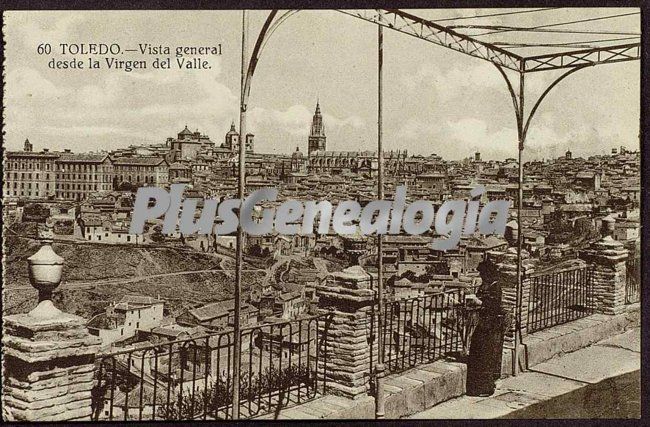 Vista general desde la virgen del valle de toledo