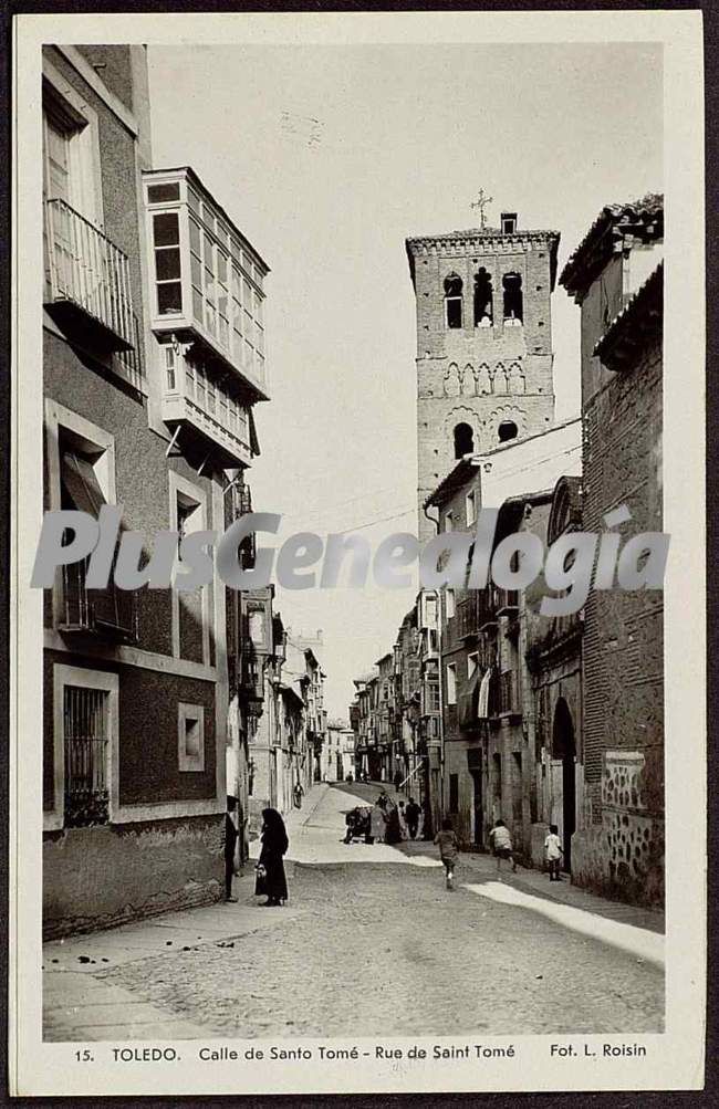 Calle de santo tomé de toledo