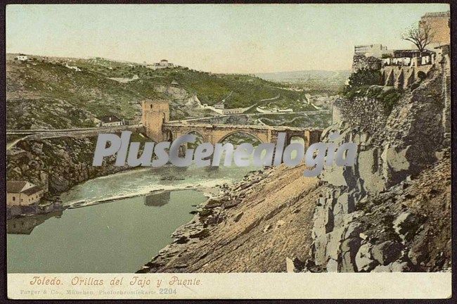 Orillas del tajo y puente de toledo