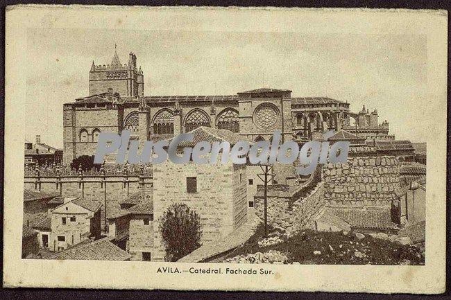 Fachada sur de la catedral de ávila