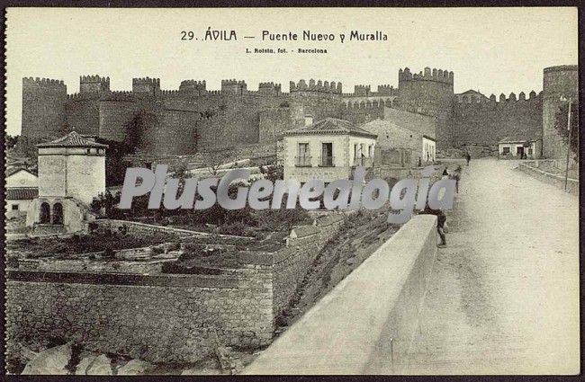 Puente nuevo y muralla de ávila