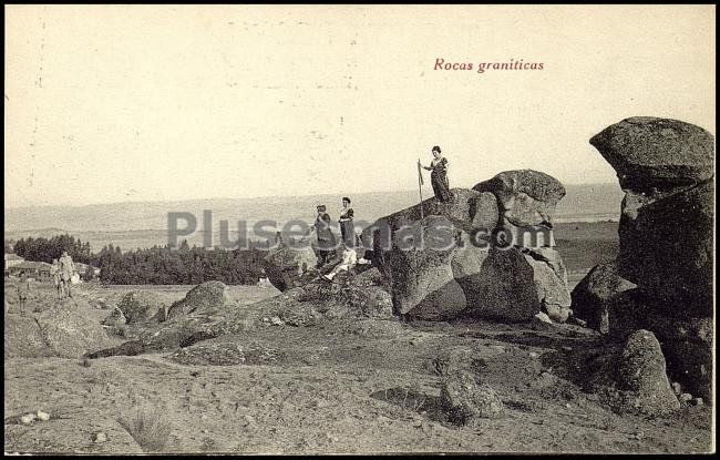 Rocas graníticas en ávila