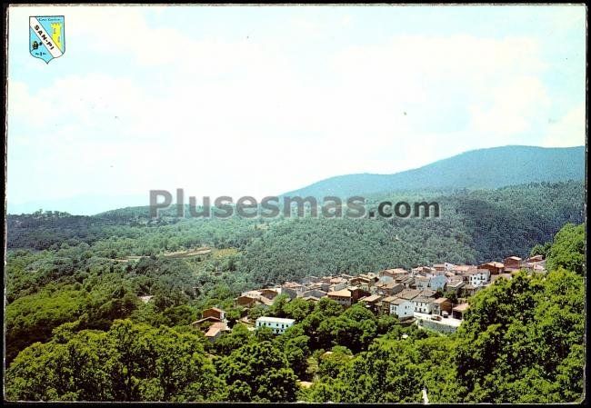 Vista parcial desde el orcajo de casillas (ávila)