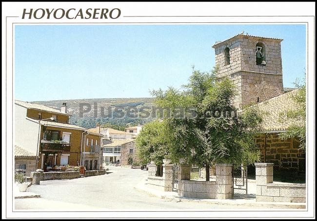 Iglesia de san juan bautista en hoyocasero (ávila)