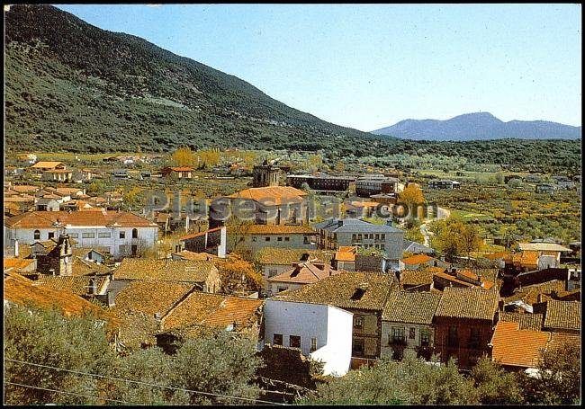 Vista panorámica de la adrada (ávila)