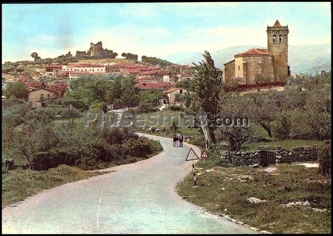 Vista parcial de la adrada (ávila)