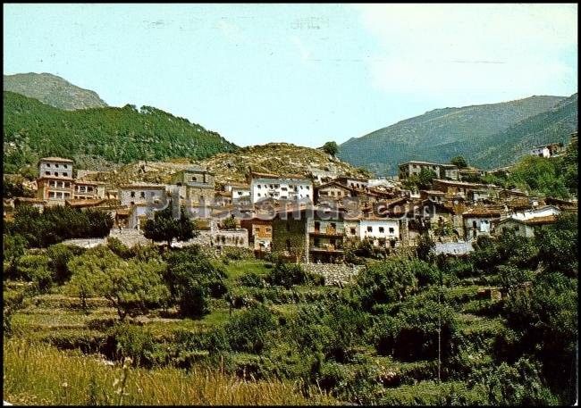 Vista general de espinarejos en mijares (ávila)