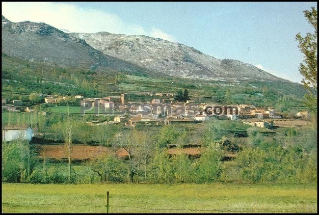 Vista general de villafranca de la sierra (ávila)