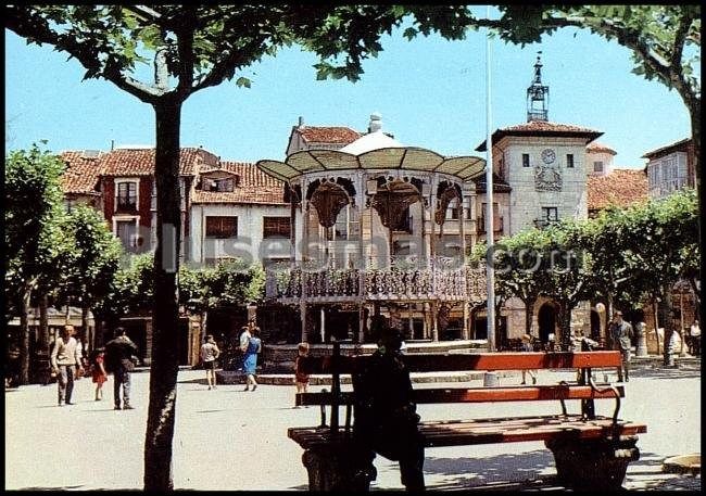 Plaza mayor de briviesca (burgos)