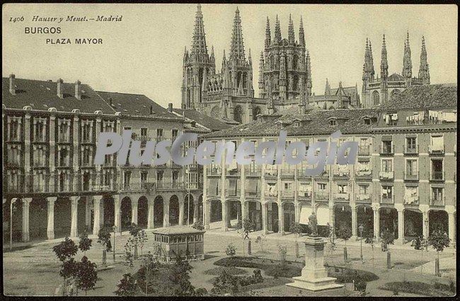 Plaza mayor de burgos