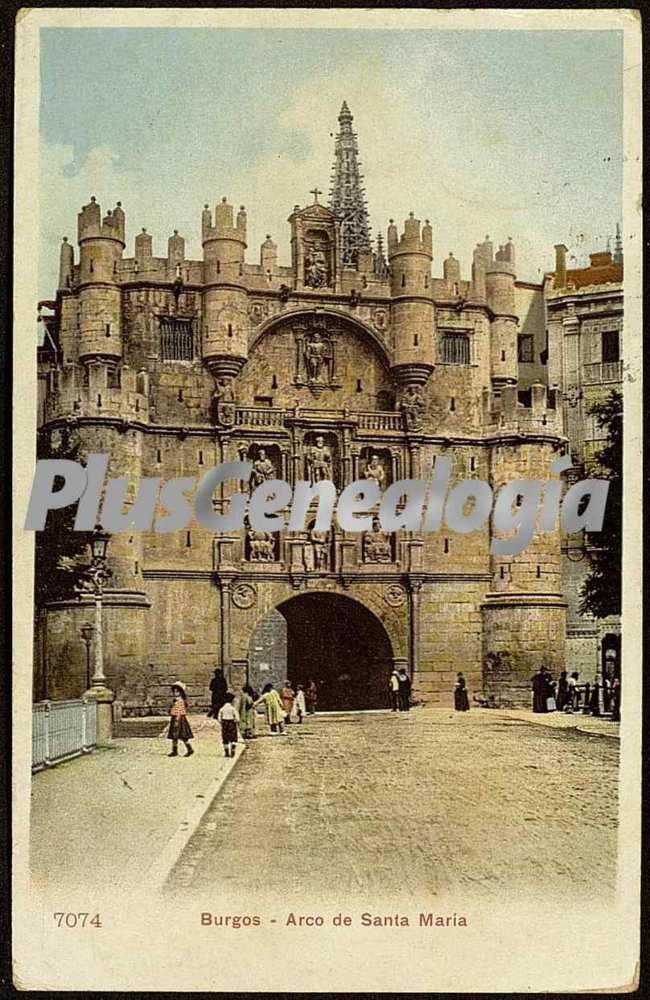 Arco de santa maría de burgos