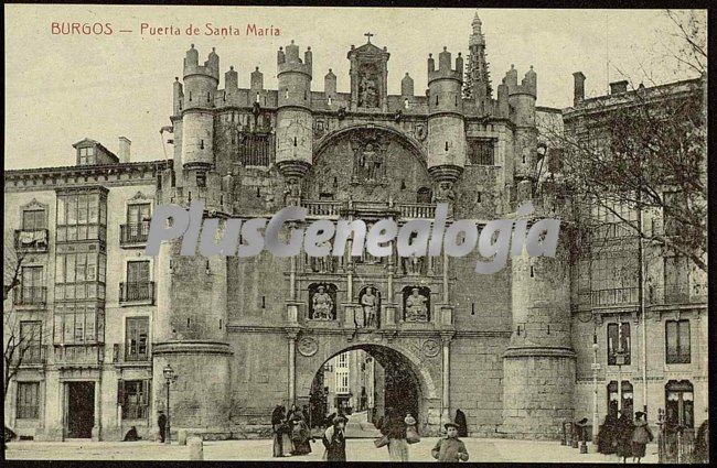 Puerta de santa maría de burgos