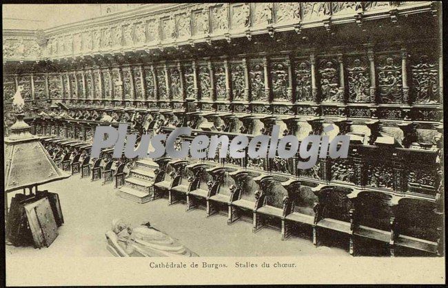 Interior de la catedral de burgos