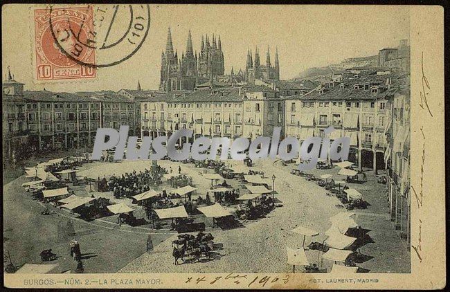 Plaza mayor de burgos