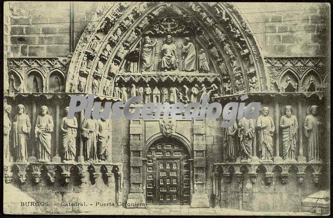 Puerta de coroneira de la catedral de burgos