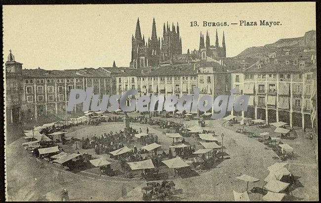 Plaza mayor de burgos