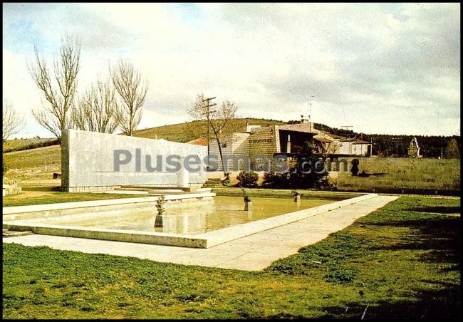 Jardín de un mesón en burgos